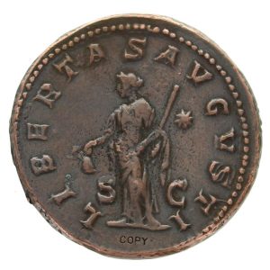 Elagabalus Sestertius Ancient Roman Coin 218-222 AD