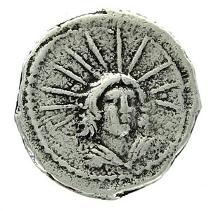 L Mussidius Longus, Roman Republic Denarius