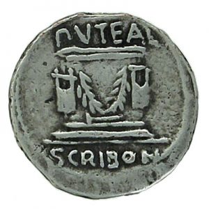 L. Scribonius Libo Roman Republic Denarius