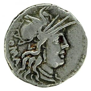 Marcus Tullius Roman Republic Denarius