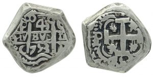 1753 Potosi, 4 Reales Spanish Silver Cob