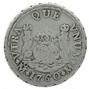 1760 2 Real Coin
