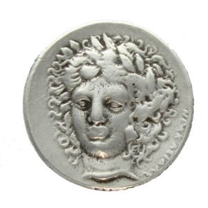 Katane Sicily, Ancient Greek Tetradrachm, 412-345 B.C.