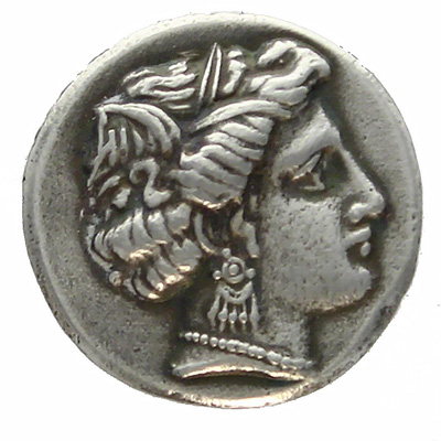 Lokris, Lokris Opuntia AR Stater. Circa 382-336 BC.