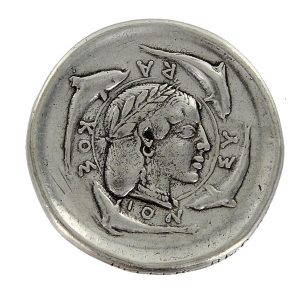 Syracuse AR Decadrachm, 479 B.C,