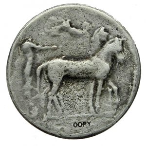 Syracuse, Sicily, AR Tetradrachm 478-467 B.C., BMC 110