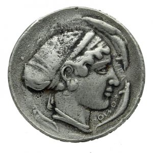 Syracuse, Sicily, AR Tetradrachm, 478-467 B.C. BMC 111
