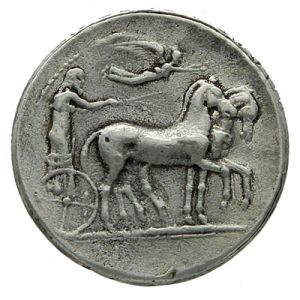 Syracuse, Sicily, AR Tetradrachm, 478-467 B.C. BMC 111