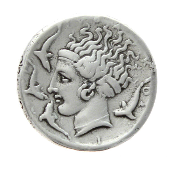 Syracuse, Sicily, AR Tetradrachm , Engraver Eukleidas