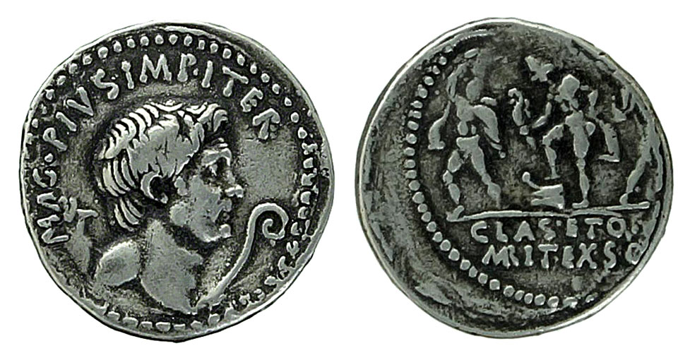  Catanaean Brothers Denarius Replica Coin