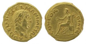 Vitellius Gold Coin